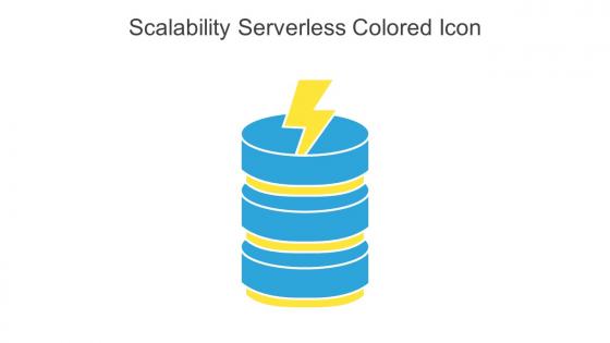 Scalability Serverless Colored Icon In Powerpoint Pptx Png And Editable Eps Format