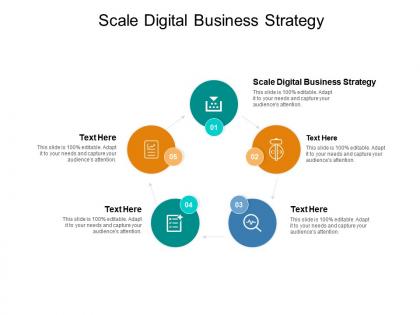 Scale digital business strategy ppt powerpoint presentation ideas cpb