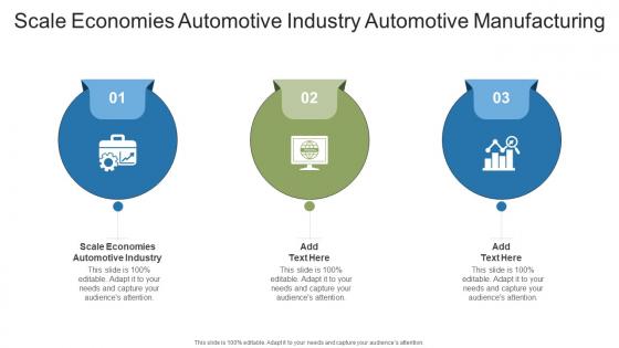 Scale Economies Automotive Industry Automotive Manufacturing In Powerpoint And Google Slides Cpb