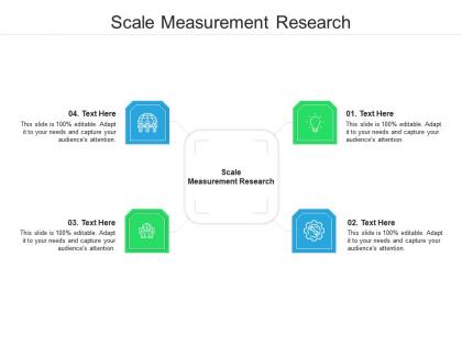 Scale measurement research ppt powerpoint presentation infographics picture cpb