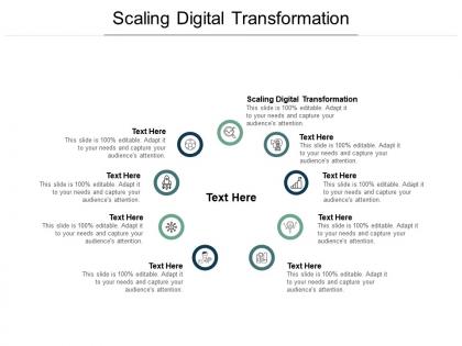 Scaling digital transformation ppt powerpoint presentation summary styles cpb