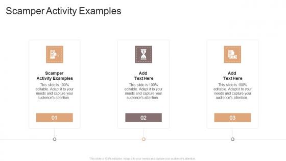 Scamper Activity Examples In Powerpoint And Google Slides Cpb