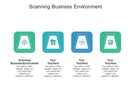 Scanning business environment ppt powerpoint presentation icon professional cpb