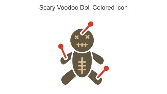 Scary Voodoo Doll Colored Icon In Powerpoint Pptx Png And Editable Eps Format
