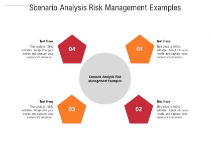 Scenario analysis risk management examples ppt powerpoint presentation model visual aids cpb