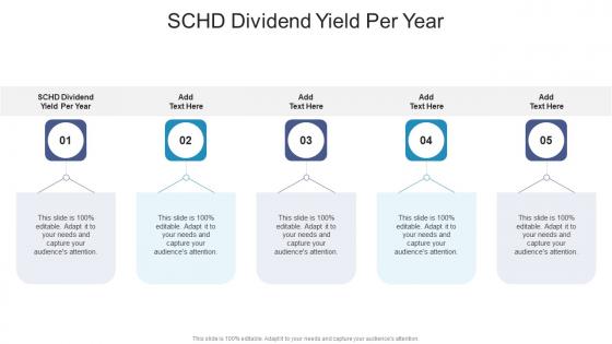 Schd Dividend Yield Per Year In Powerpoint And Google Slides Cpb