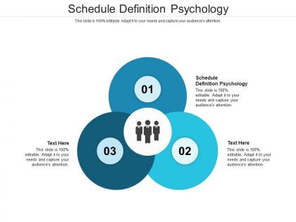 Schedule definition psychology ppt powerpoint presentation portfolio example cpb