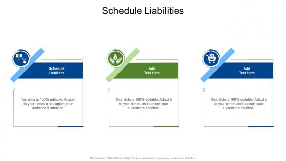 Schedule Liabilities In Powerpoint And Google Slides Cpb
