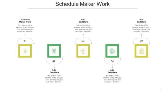 Schedule Maker Work In Powerpoint And Google Slides Cpb