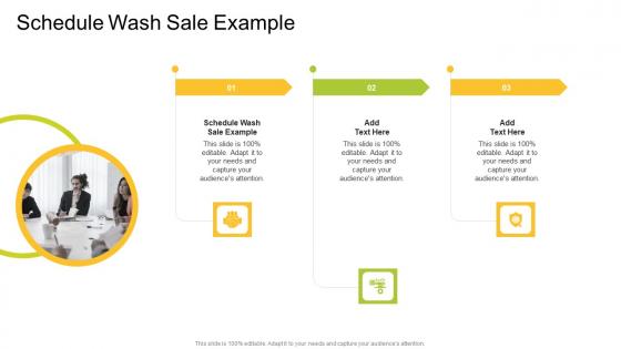 Schedule Wash Sale Example In Powerpoint And Google Slides Cpb