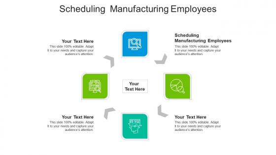 Scheduling manufacturing employees ppt powerpoint presentation layouts cpb
