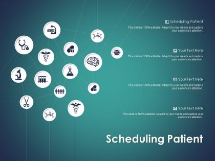 Scheduling patient ppt powerpoint presentation icon files