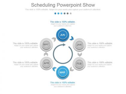Scheduling powerpoint show