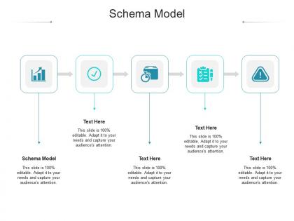Schema model ppt powerpoint presentation slides visuals cpb