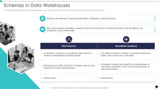 Schemas In Data Warehouses Analytic Application Ppt Information