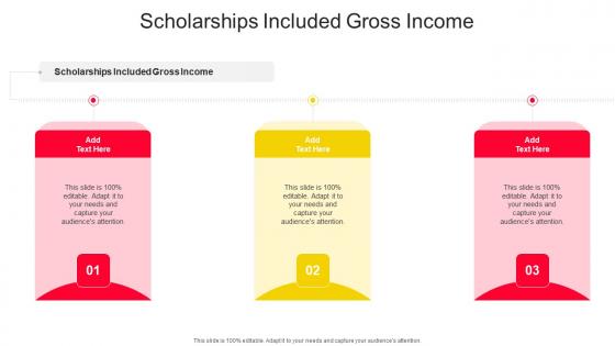 Scholarships Included Gross Income In Powerpoint And Google Slides Cpb