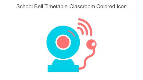 School Bell Timetable Classroom Colored Icon In Powerpoint Pptx Png And Editable Eps Format