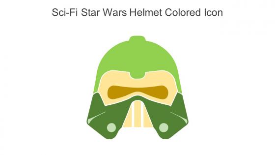 SCI FI Star Wars Helmet Colored Icon In Powerpoint Pptx Png And Editable Eps Format