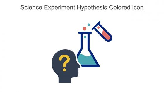 Science Experiment Hypothesis Colored Icon In Powerpoint Pptx Png And Editable Eps Format