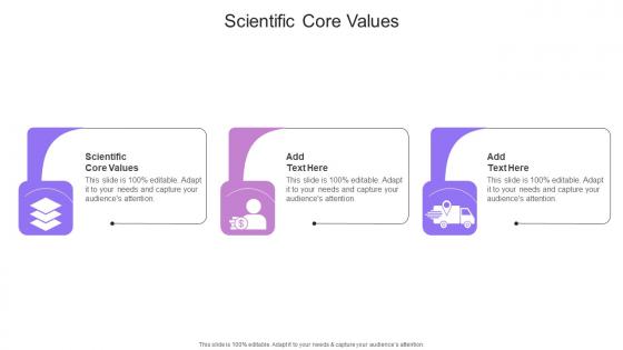 Scientific Core Values In Powerpoint And Google Slides Cpb