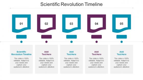 Scientific Revolution Timeline Ppt Powerpoint Presentation Portfolio Designs Cpb