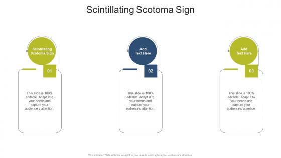 Scintillating Scotoma Sign In Powerpoint And Google Slides Cpb