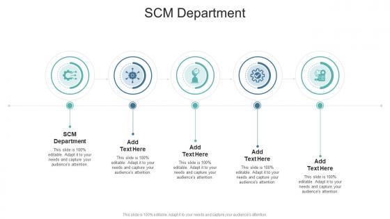 SCM Department In Powerpoint And Google Slides Cpb