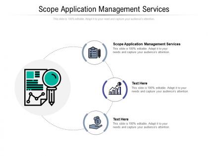 Scope application management services ppt powerpoint presentation portfolio layout cpb