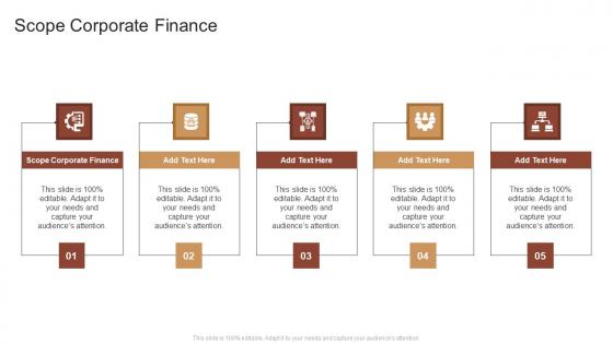 Scope Corporate Finance In Powerpoint And Google Slides Cpb