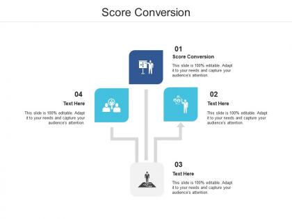 Score conversion ppt powerpoint presentation inspiration example cpb