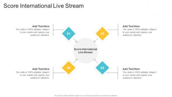 Score International Live Stream In Powerpoint And Google Slides Cpb
