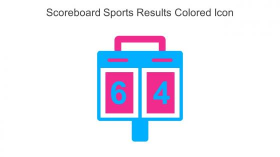 Scoreboard Sports Results Colored Icon In Powerpoint Pptx Png And Editable Eps Format