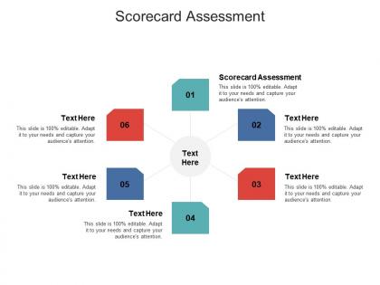 Scorecard assessment ppt powerpoint presentation summary deck cpb