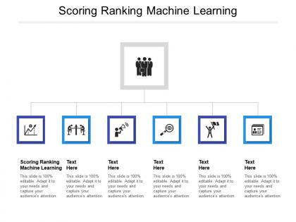 Scoring ranking machine learning ppt powerpoint presentation model layout ideas cpb