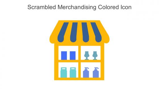 Scrambled Merchandising Colored Icon In Powerpoint Pptx Png And Editable Eps Format