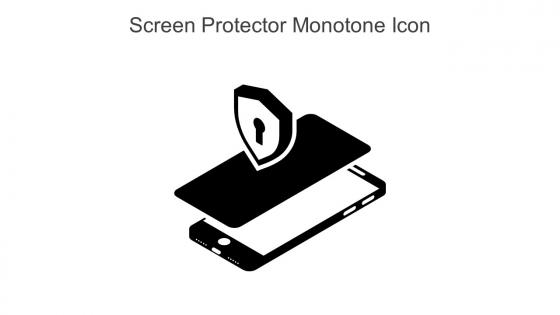 Screen Protector Monotone Icon In Powerpoint Pptx Png And Editable Eps Format