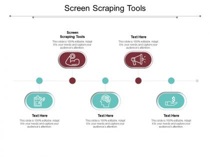 Screen scraping tools ppt powerpoint presentation summary professional cpb