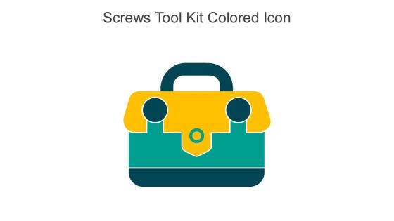 Screws Tool Kit Colored Icon In Powerpoint Pptx Png And Editable Eps Format