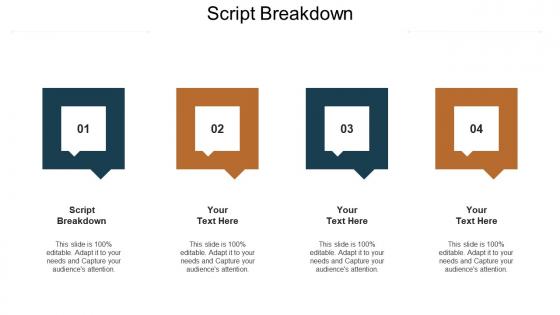 Script breakdown ppt powerpoint presentation ideas influencers cpb