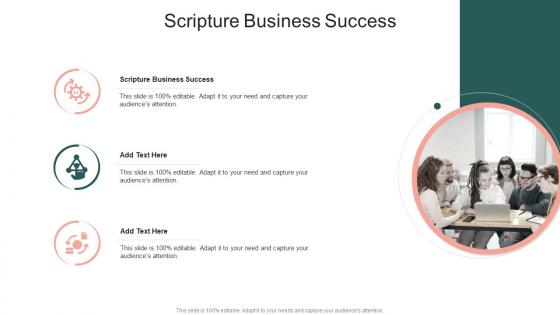 Scripture Business Success In Powerpoint And Google Slides Cpb