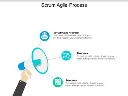Scrum agile process ppt powerpoint presentation model guidelines cpb