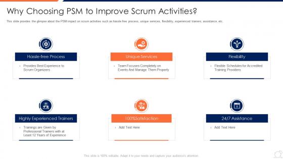 Scrum master courses it why choosing psm to improve scrum activities