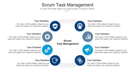 Scrum task management ppt powerpoint presentation professional example file cpb