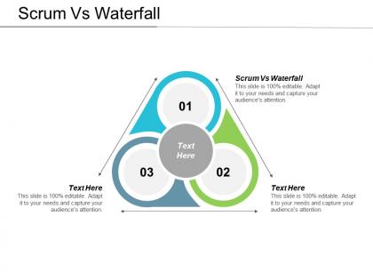Scrum vs waterfall ppt powerpoint presentation file graphics pictures cpb