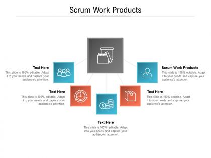 Scrum work products ppt powerpoint presentation infographics vector cpb