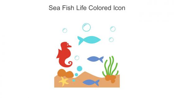 Sea Fish Life Colored Icon In Powerpoint Pptx Png And Editable Eps Format