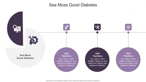 Sea Moss Good Diabetes In Powerpoint And Google Slides Cpb