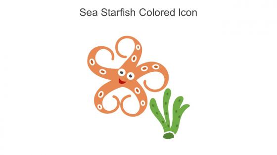 Sea Starfish Colored Icon In Powerpoint Pptx Png And Editable Eps Format