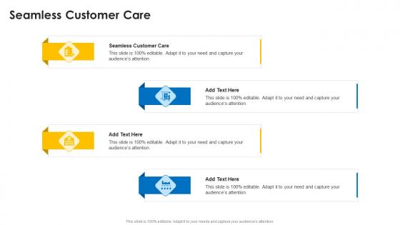 Seamless Customer Care In Powerpoint And Google Slides Cpb