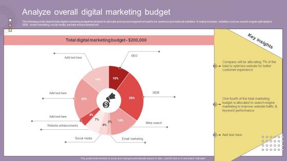 Search Engine Marketing Campaign Analyze Overall Digital Marketing Budget